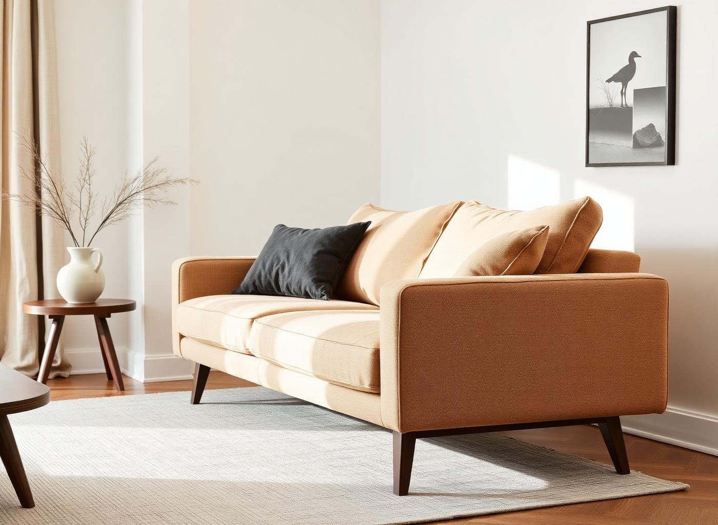 Modular sofa and occasional side table